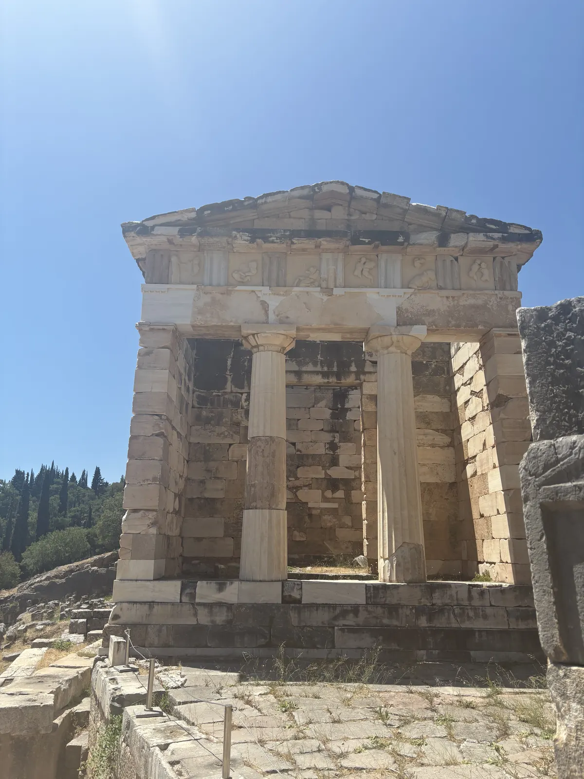 The Athenian Treasury at Delphi