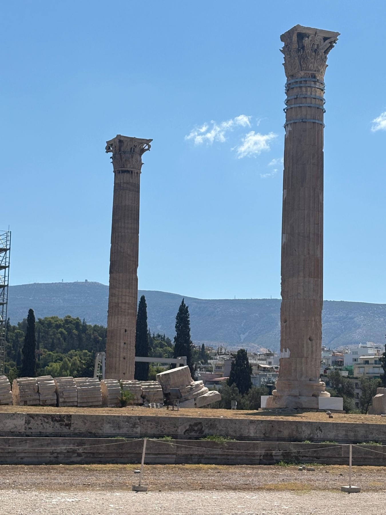 Columns of the Temple of Olympian Zeus